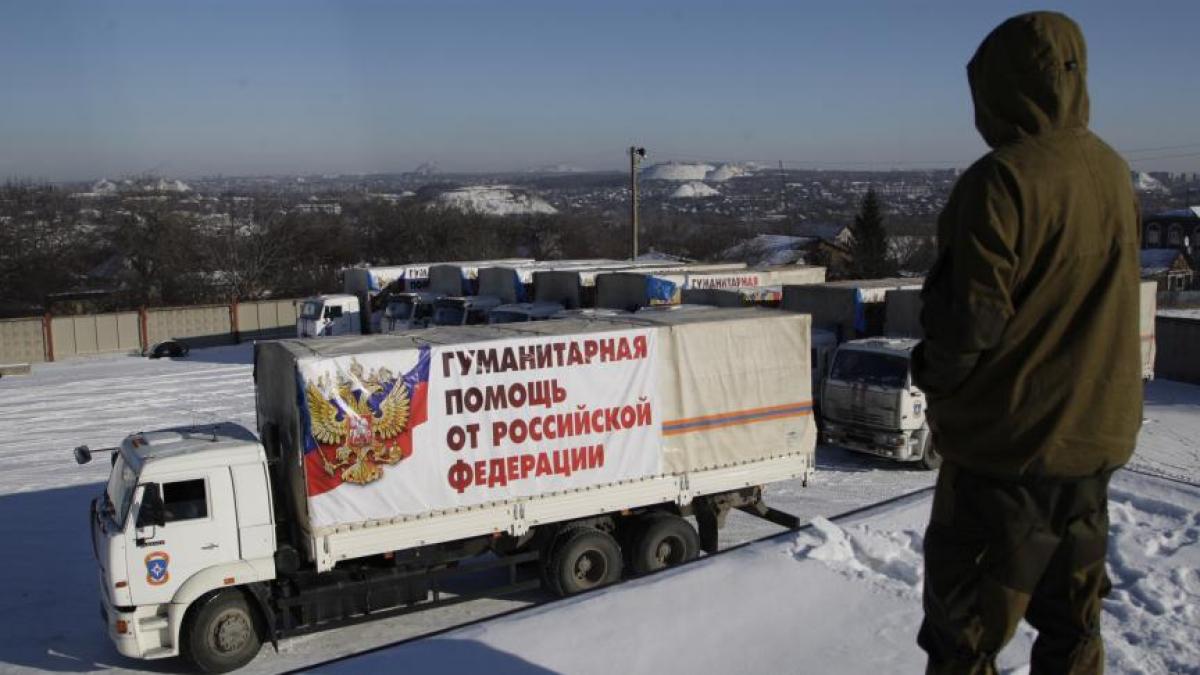 peste 100 de camione rusesti se indreapta spre ucraina reactia kievului