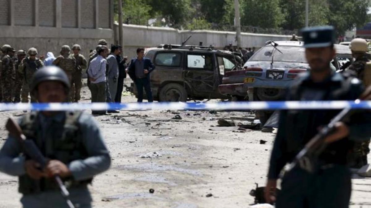 o explozie puternica a zguduit cartierul ministerial din kabul