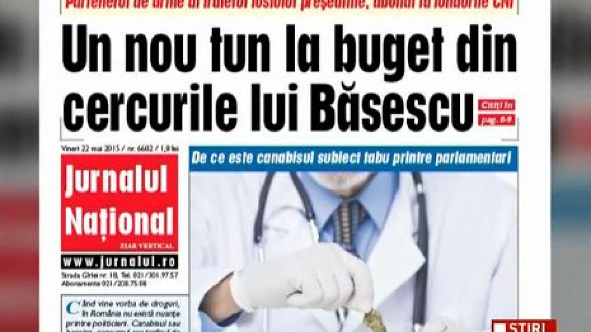 o noua afacere dubioasa intre acolitii lui traian basescu tun de milioane de lei la bugetul de stat