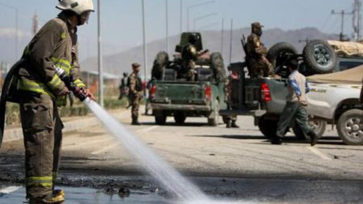 tiruri si explozii intr un cartier diplomatic la kabul