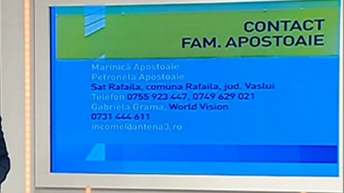 o familie cu sase copii are nevoie de ajutor financiar