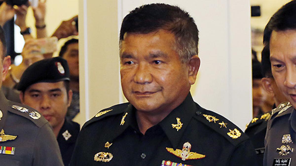 un ofiter thailandez de rang inalt acuzat de trafic de persoane