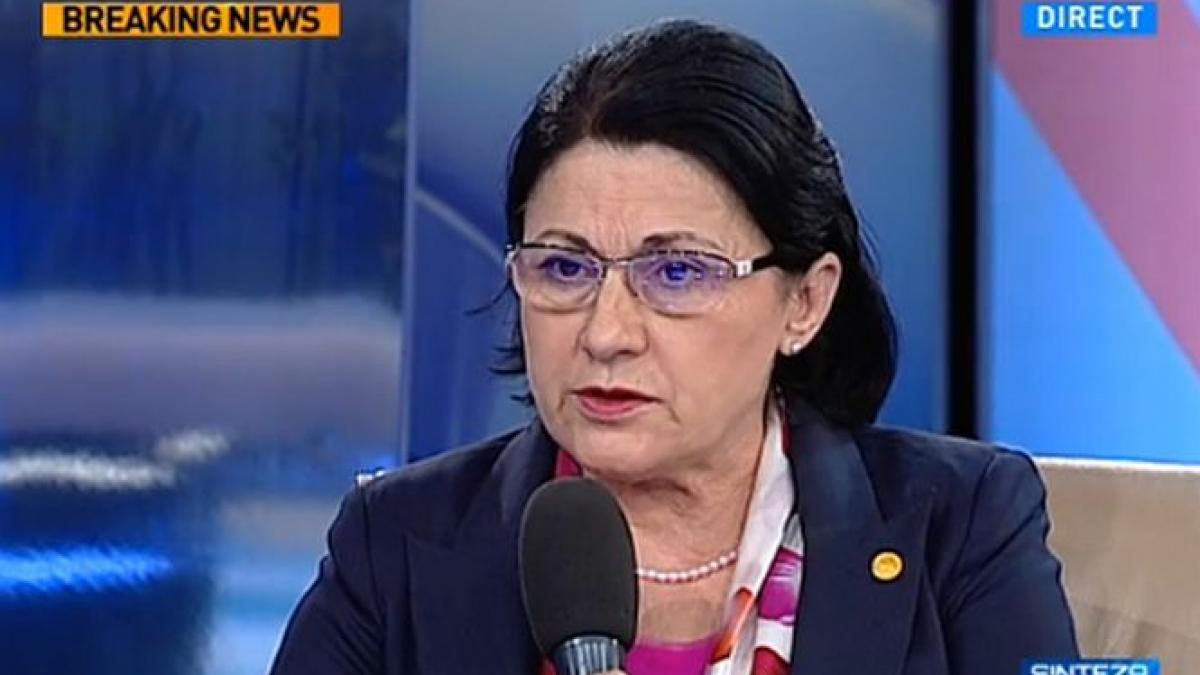 ecaterina andronescu i as da 10 doamnei judecatoare baltag pentru modul in care si a aparat
