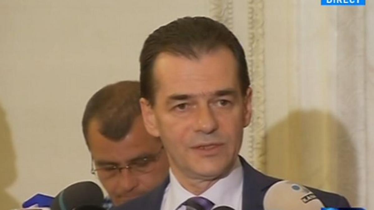 ludovic orban pnl face apel catre toti deputatii sa sustina solicitarea de urmarire penala a