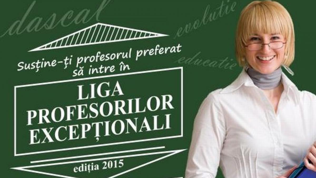 competitia liga profesorilor exceptionali a ajuns la etapa a patra zece dascali concureaza pentru