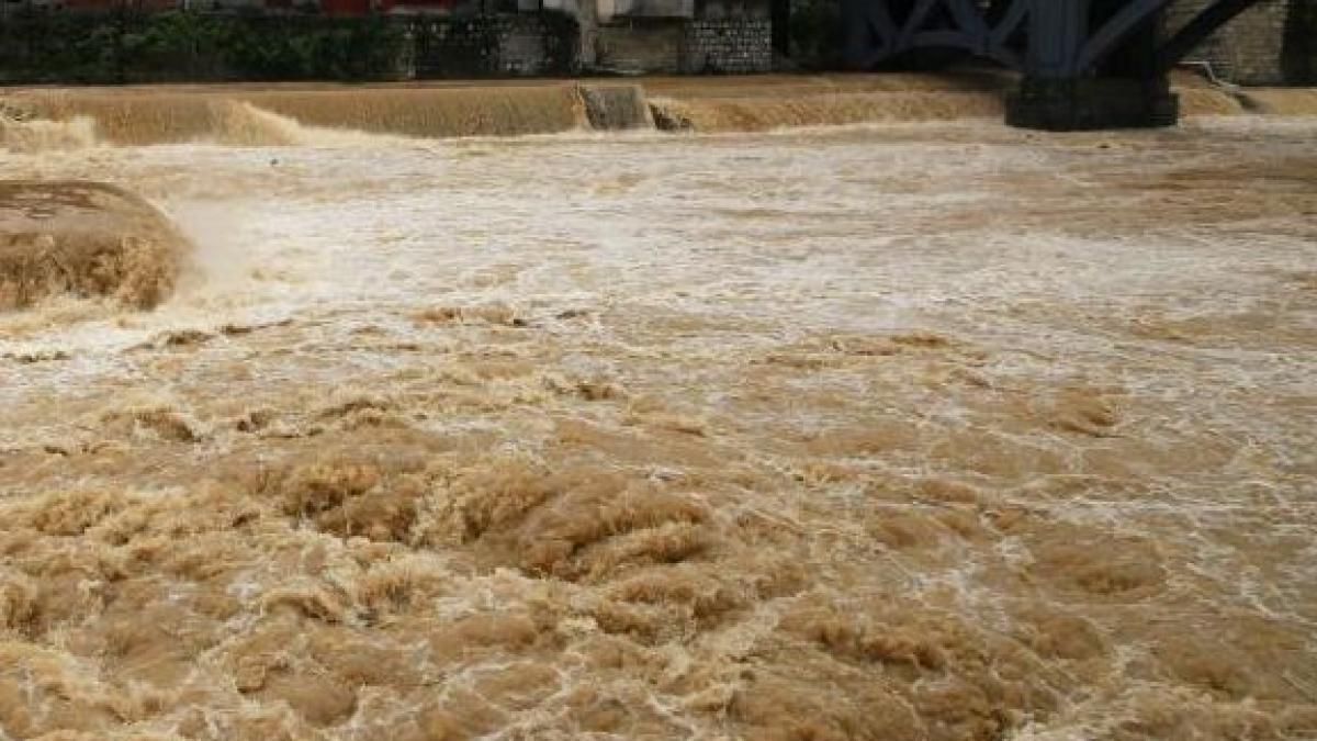 inundatii si alunecari de teren in elvetia si austria in urma ploilor torentiale