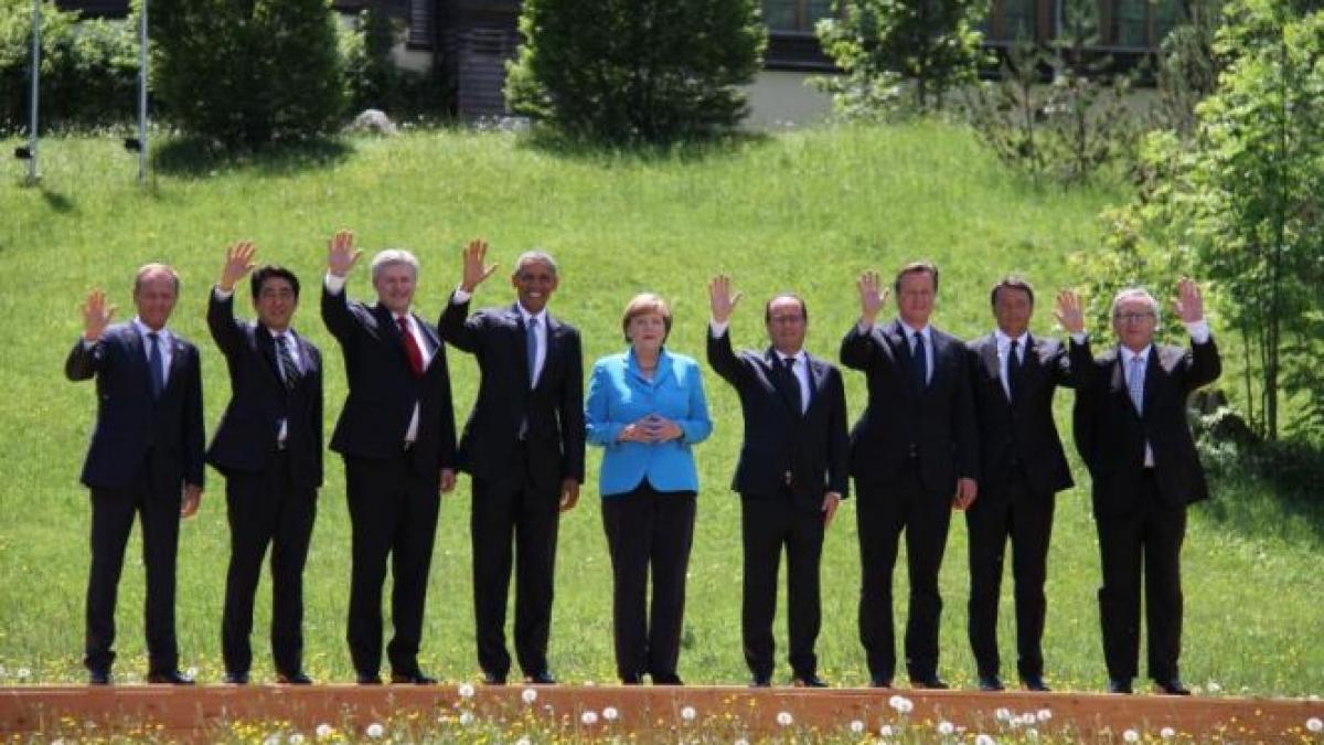 summitul g7 a inceput in germania criza din ucraina situatia din grecia si statul islamic pe agenda