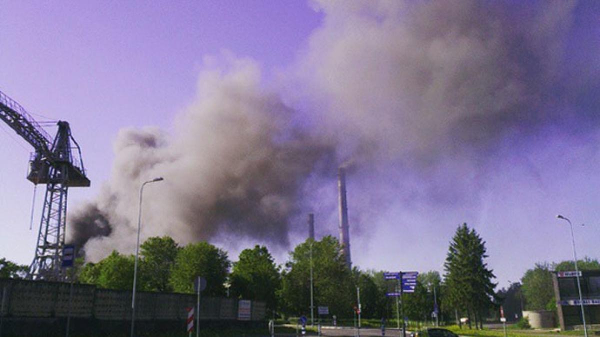 incendiu puternic la o centrala care produce metale rare in estonia