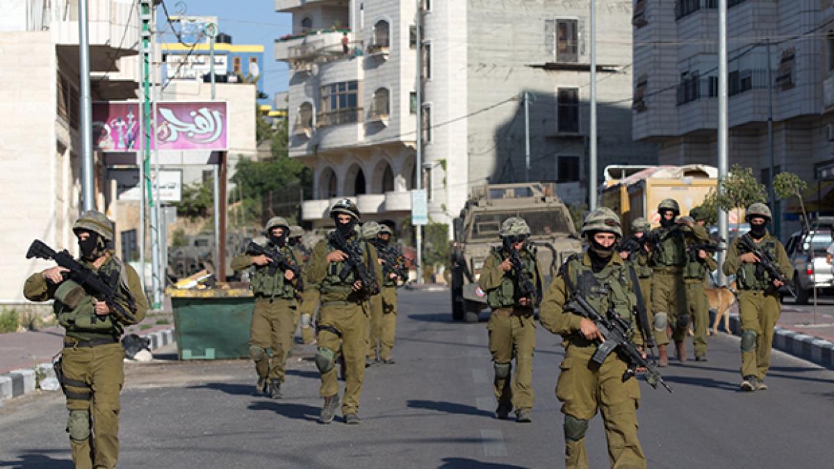 fortele speciale israeliene au ucis un palestinian in cisiordania