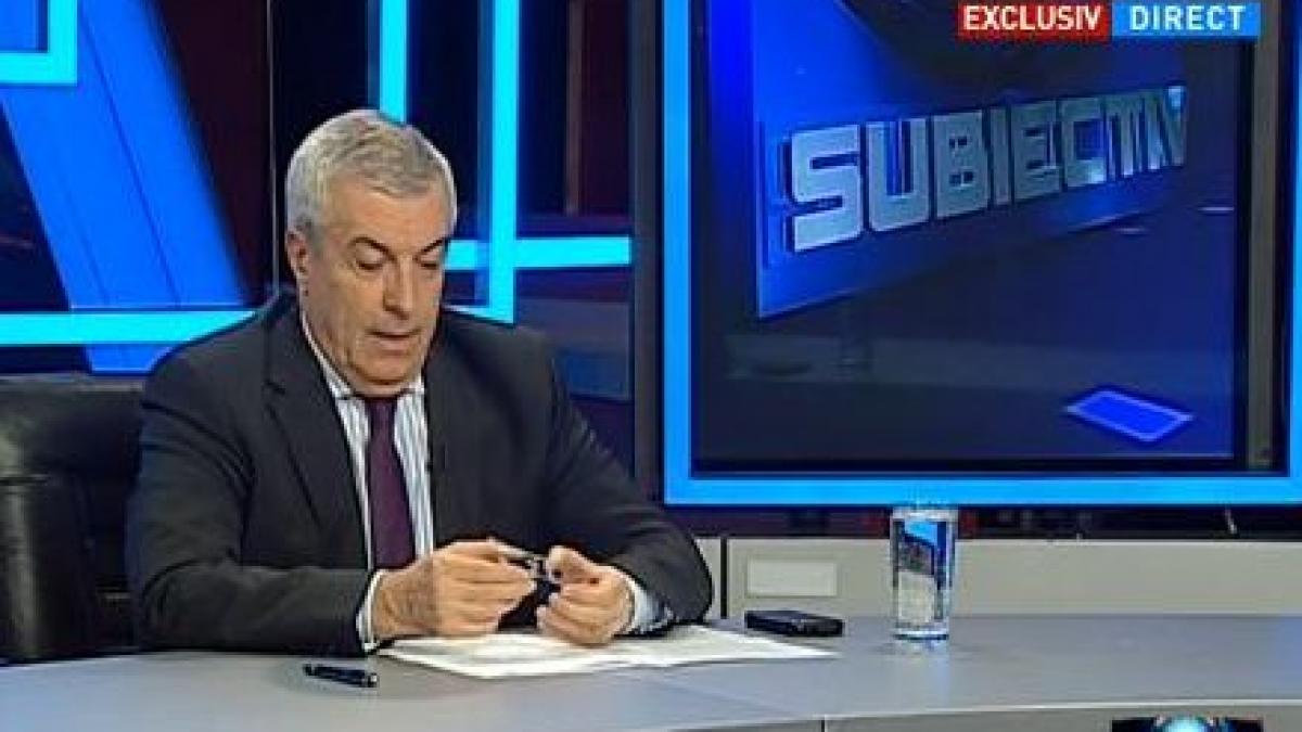 subiectiv tariceanu cred ca doamna stanciu ar trebui sa citeasca constitutia