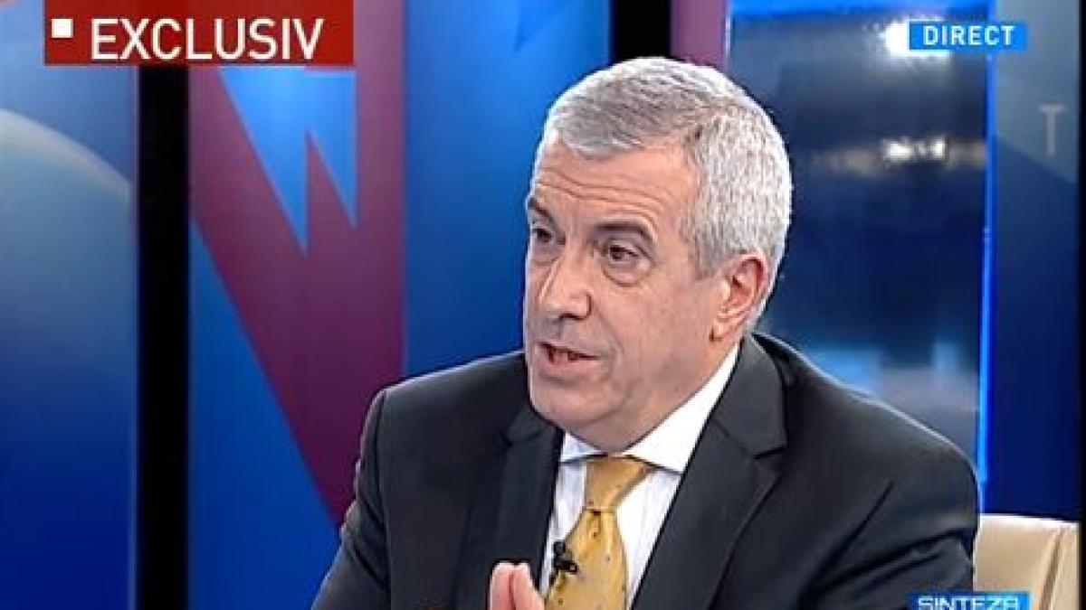 calin popescu tariceanu deciziile politice nu intra sub incidenta justitiei doamna stanciu nu stie