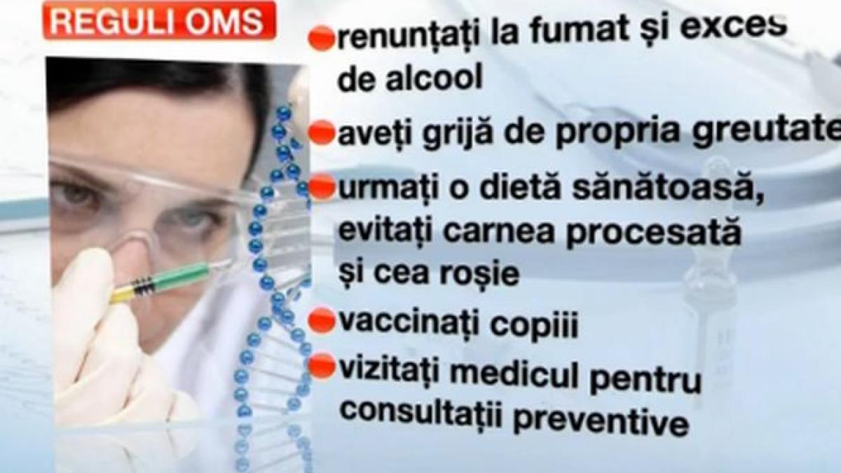 cancerul devine fara niciun dubiu boala secolului medicii ne spun cum sa prevenim imbolnavirile