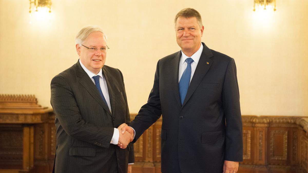 presedintele cedo felicita romania pentru cooperarea cu institutia pe care o conduce