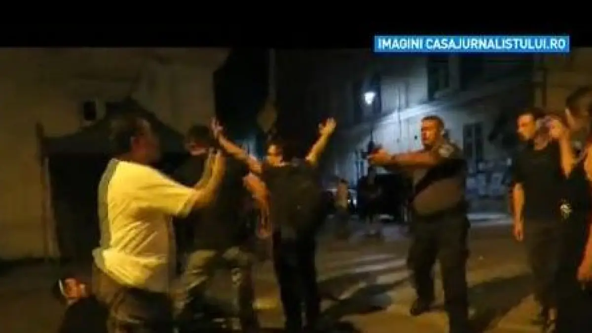 anchete dupa scandalul din centrul capitalei in care au fost implicati agenti ai politiei locale