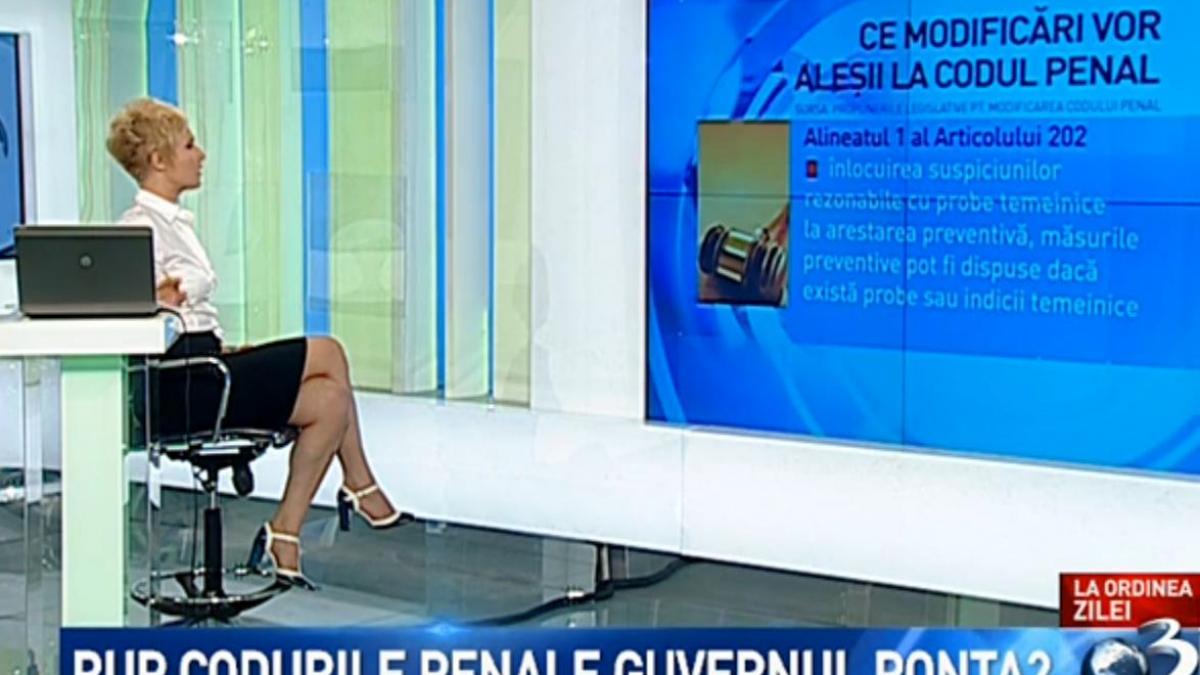 la ordinea zilei vor rupe codurile penale guvernul ponta