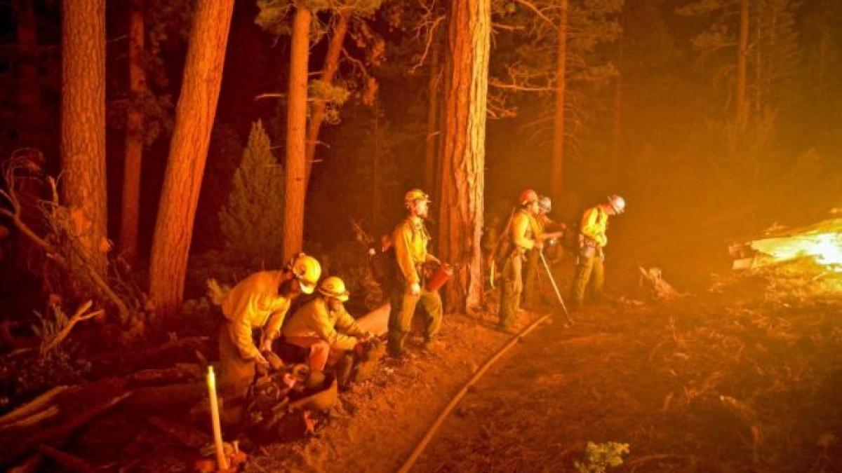 incendii de proportii pe coasta de vest a sua flacarile se extind din cauza vantului si a secetei