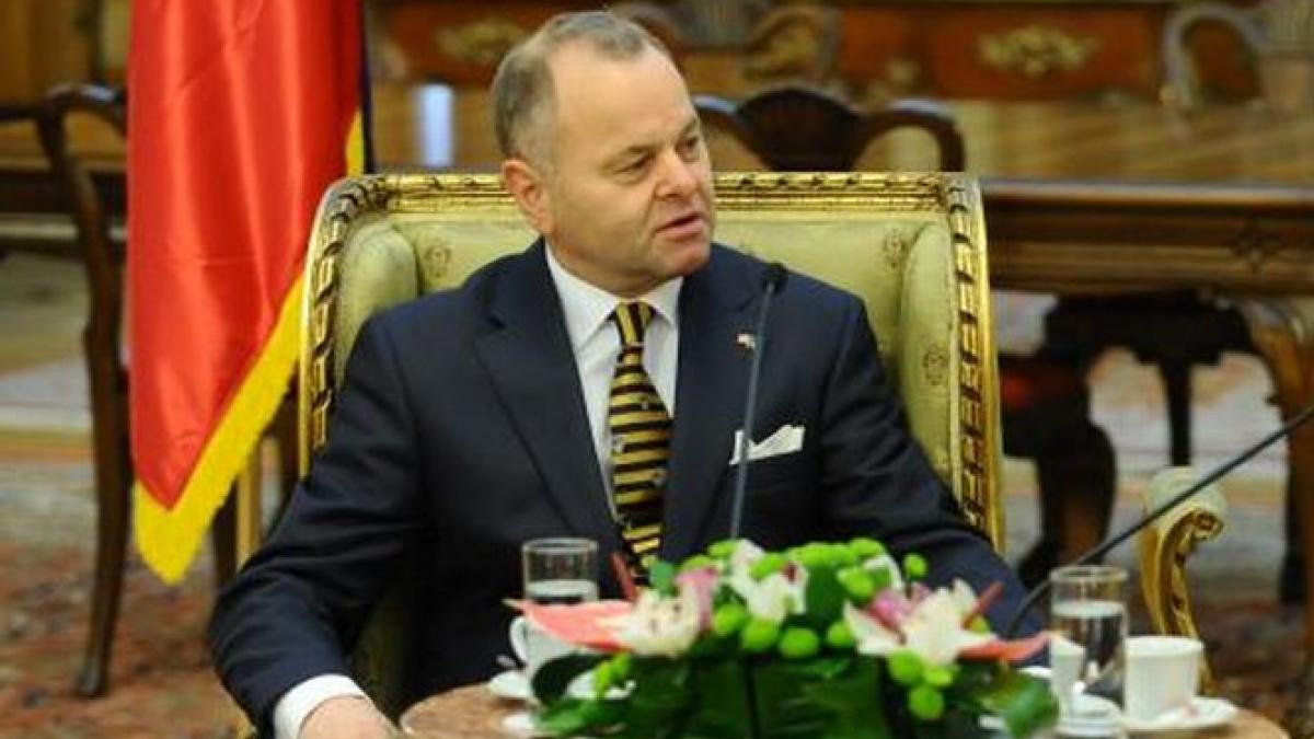 intalnire intre presedintele parlamentului norvegiei olemic thommessen si presedintele klaus