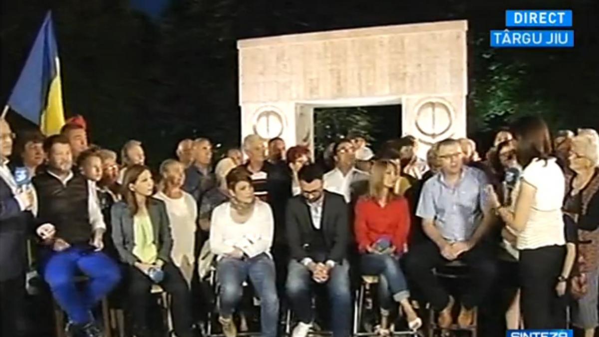 sinteza zilei fii la putere antena 3 la poarta sarutului cum au fost primiti jurnalistii la targu