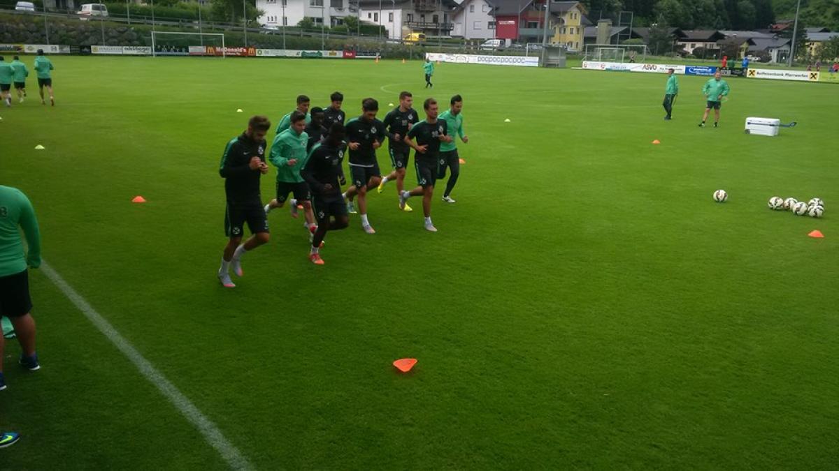 steaua invinsa intr o partida amicala de o formatie de liga a treia din austria