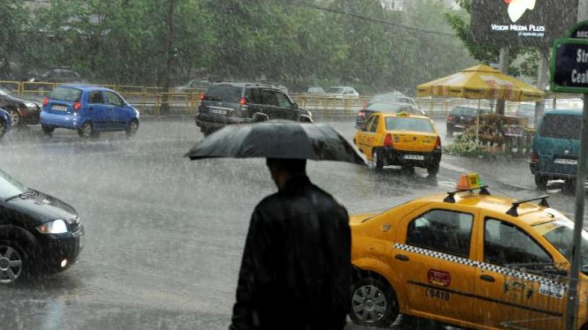 cod galben de ploi abundente in 14 judete din tara