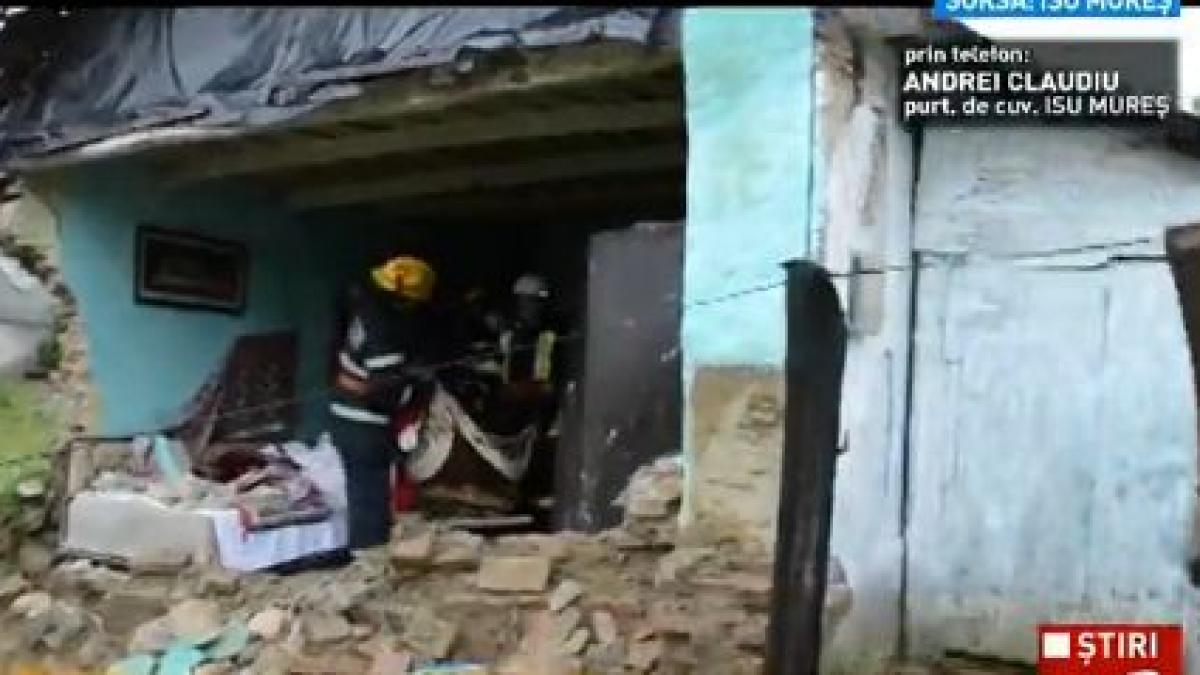 inundatii devastatoare in mures gospodarii distruse si oameni alungati din casele lor de ape