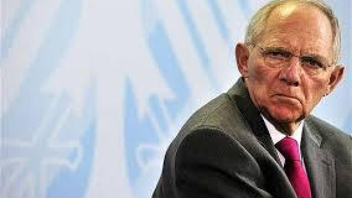 anuntul sec facut de ministrul de finante german in privinta greciei