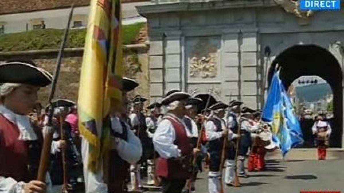 fii la putere schimbarea garzii la cetatea alba carolina in prezenta jurnalistilor antena 3