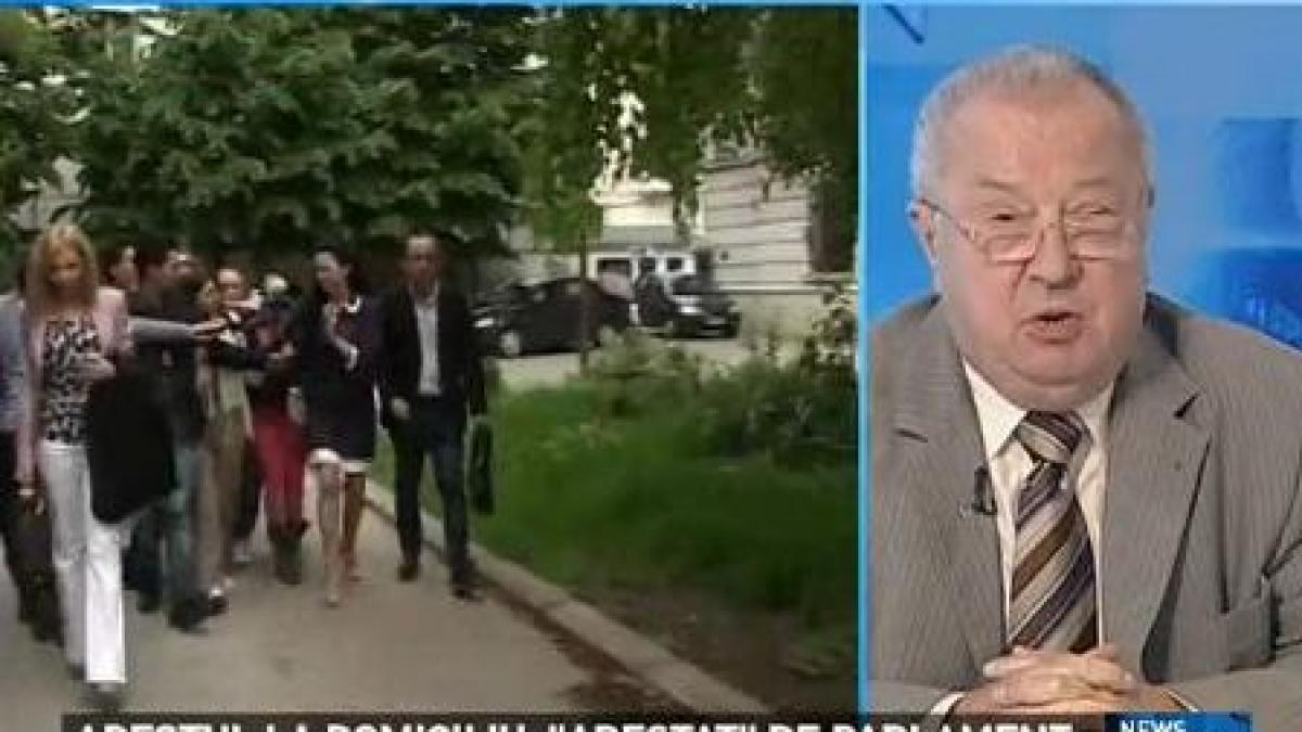 news magazine arestul la domiciliu arestat de parlament