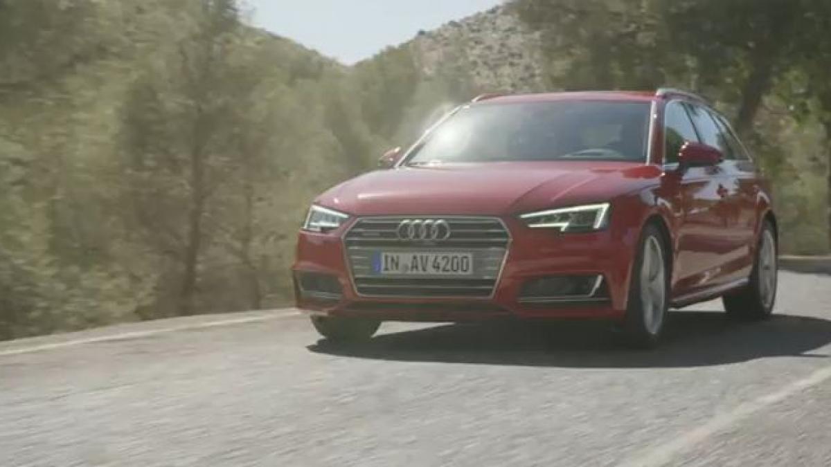 audi a prezentat cea de a cincea generatie a modelului a4 video