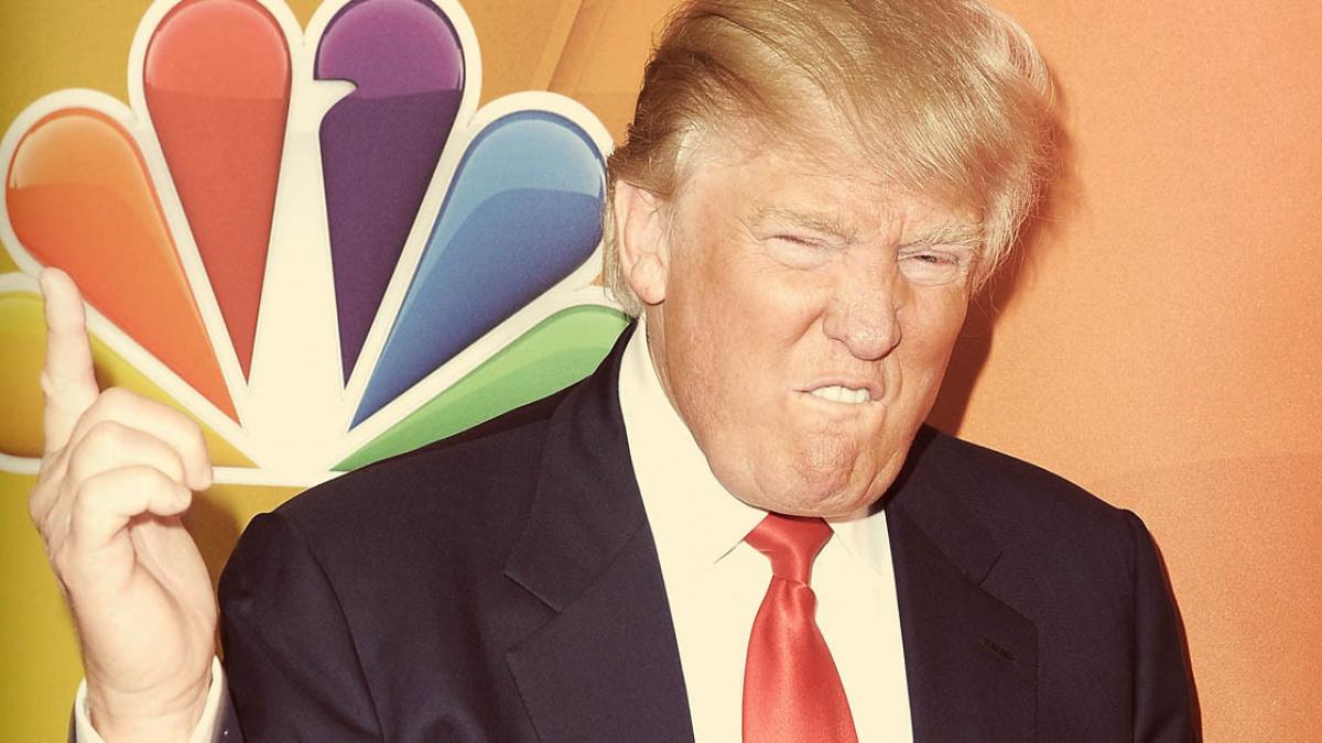 nbc a anuntat ca isi incheie orice relatie de afaceri cu donald trump