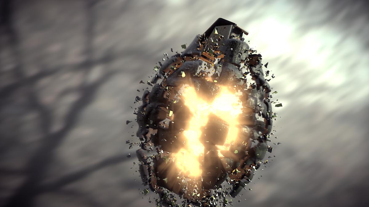 grenada descoperita pe stadion in timpul antrenamentelor