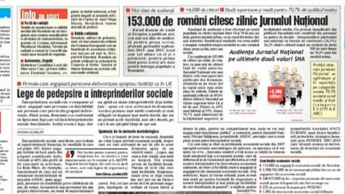 jurnalul national intreprinderile sociale dezavantajate prin lege