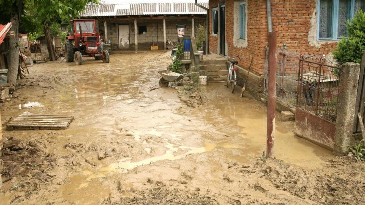 potop in barlad case distruse terenuri inundate si oameni disperati