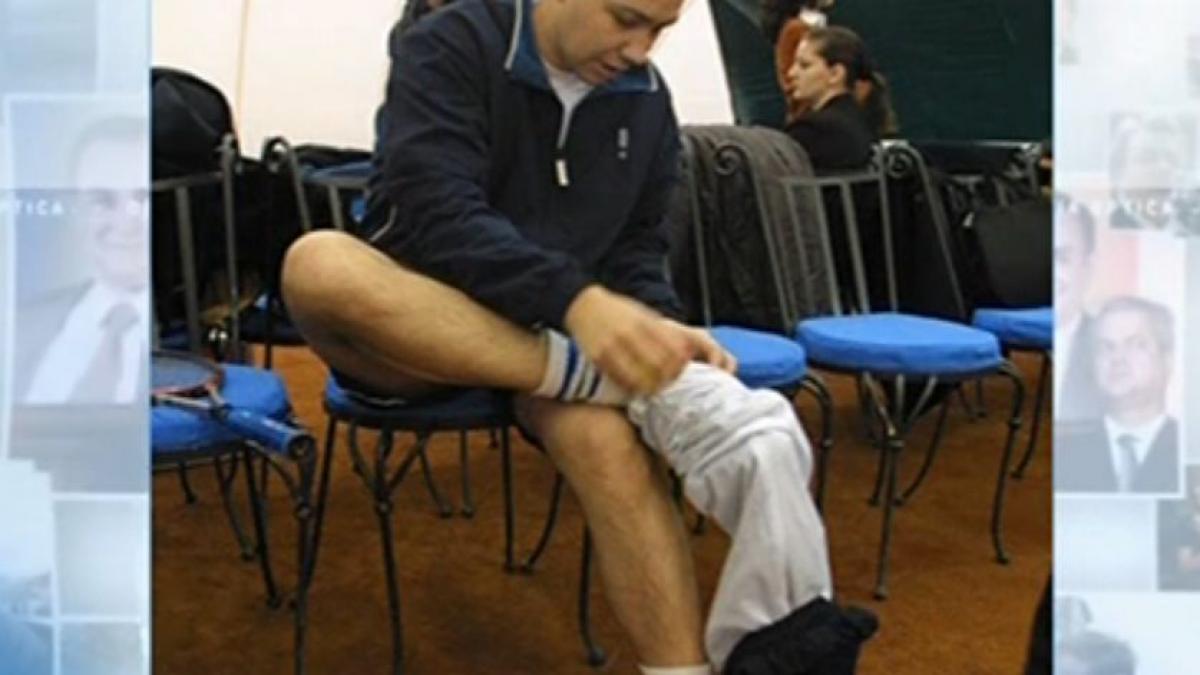 deziluzia optica frectie la picior