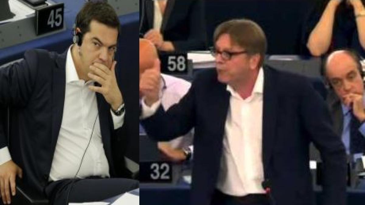 discursul lui guy verhofstadt in pe la sinteza zilei sunt furios pe tsipras