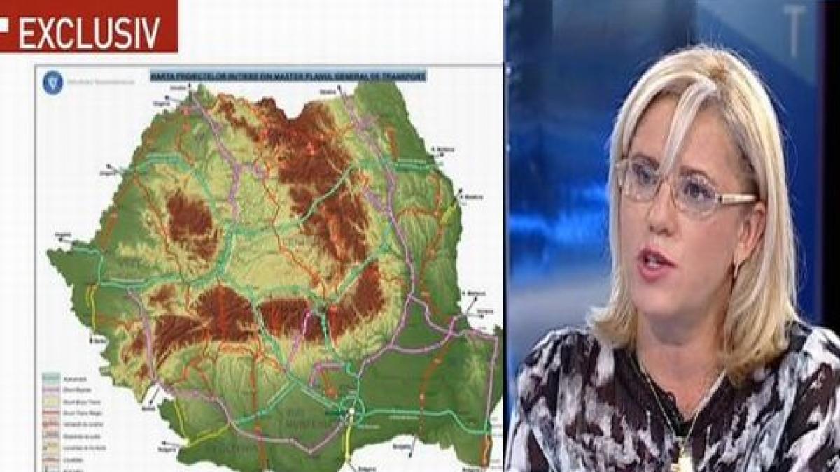 corina cretu la sinteza zilei unde cand si cum se vor construi autostrazile in romania vezi harta