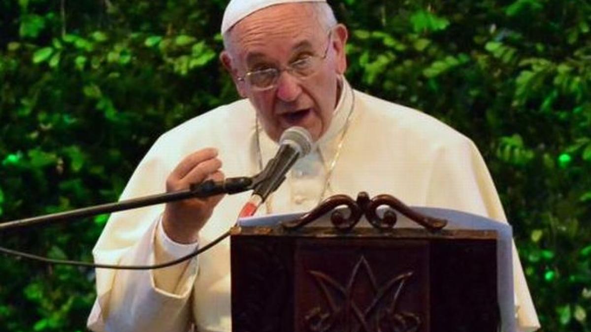 papa francisc ataca fmi sa nu ne fie frica sa spunem vrem schimbare o veritabila schimbare