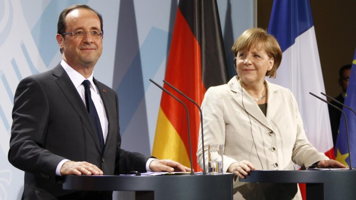 hollande si merkel felicitari pentru presedintele ucrainei