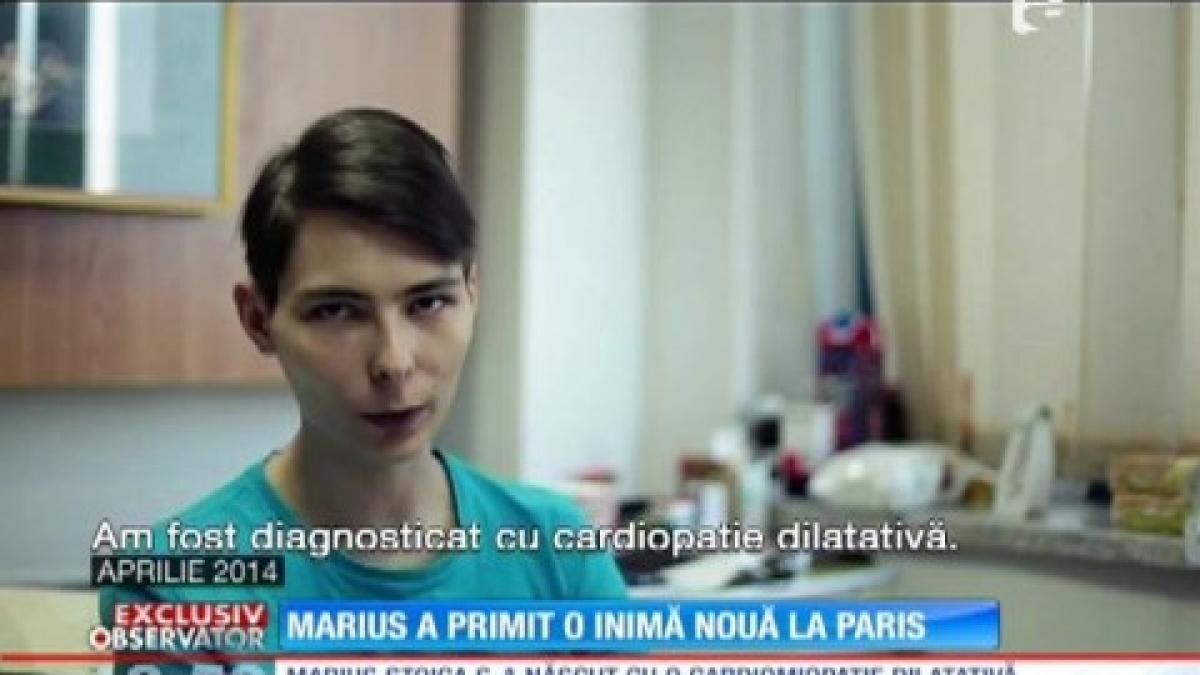 marius a primit o inima noua la paris