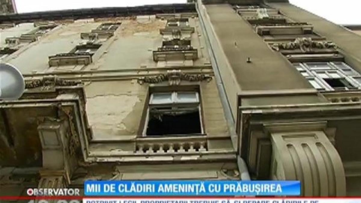 mii de cladiri din bucuresti in pericol sa cada video