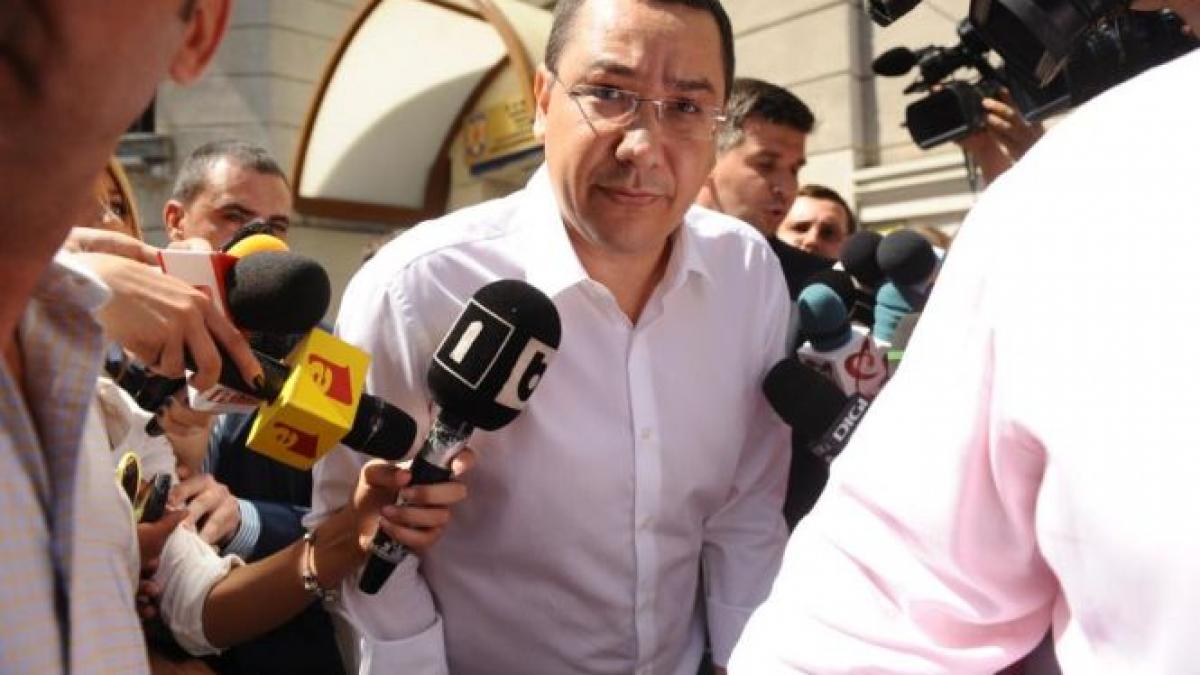 100 de minute ce consecinte are calitatea de inculpat a premierului victor ponta