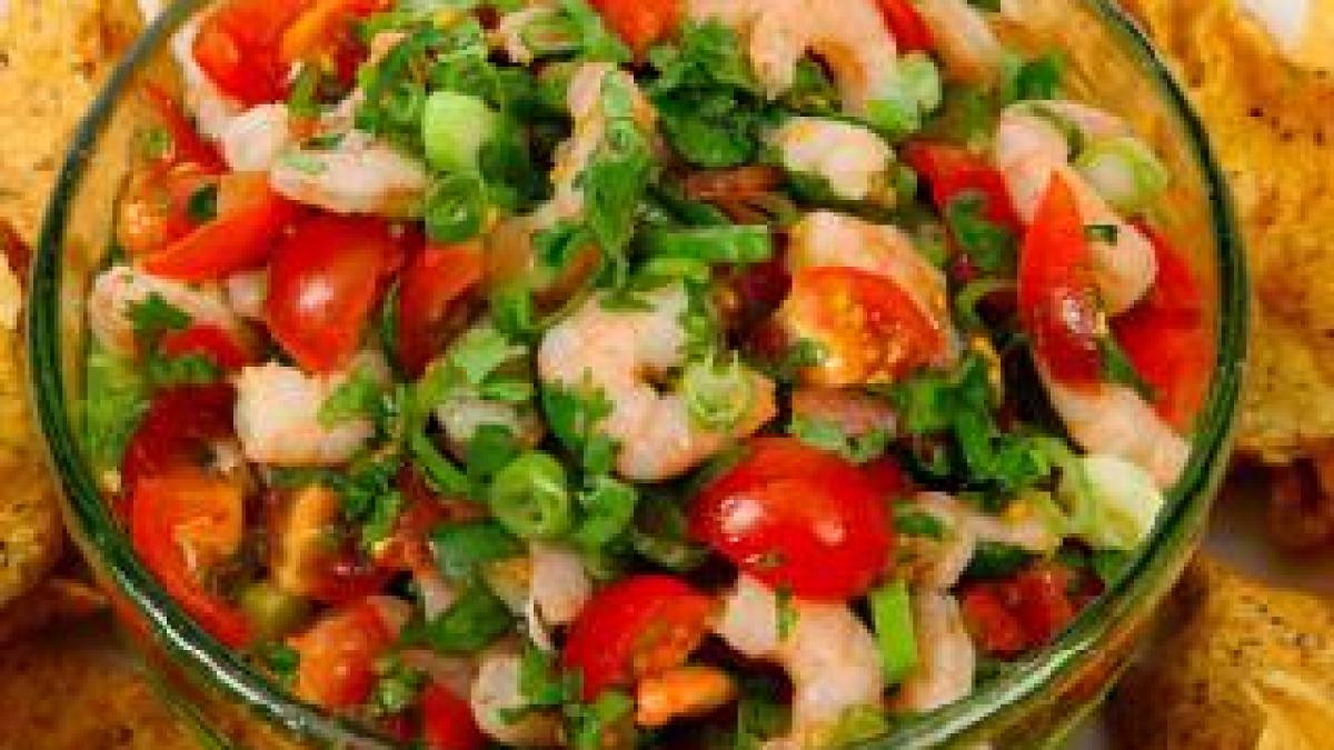 reteta zilei salata racoritoare cu creveti