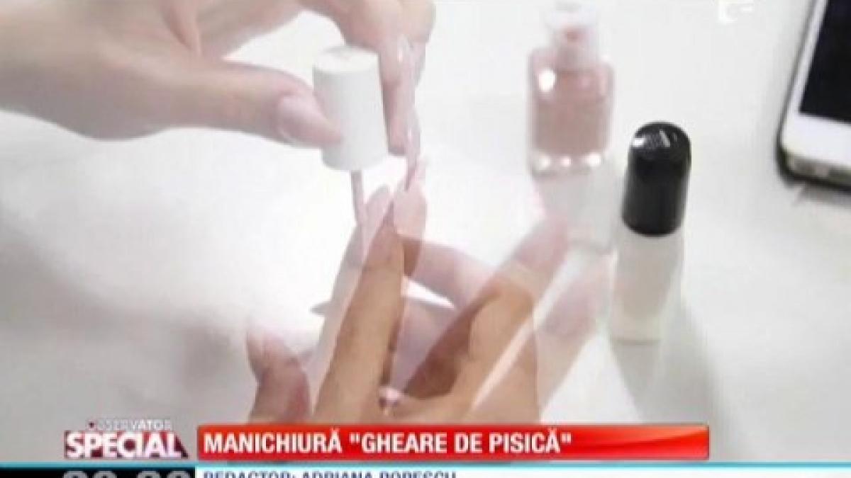 special manichiura gheare de pisica