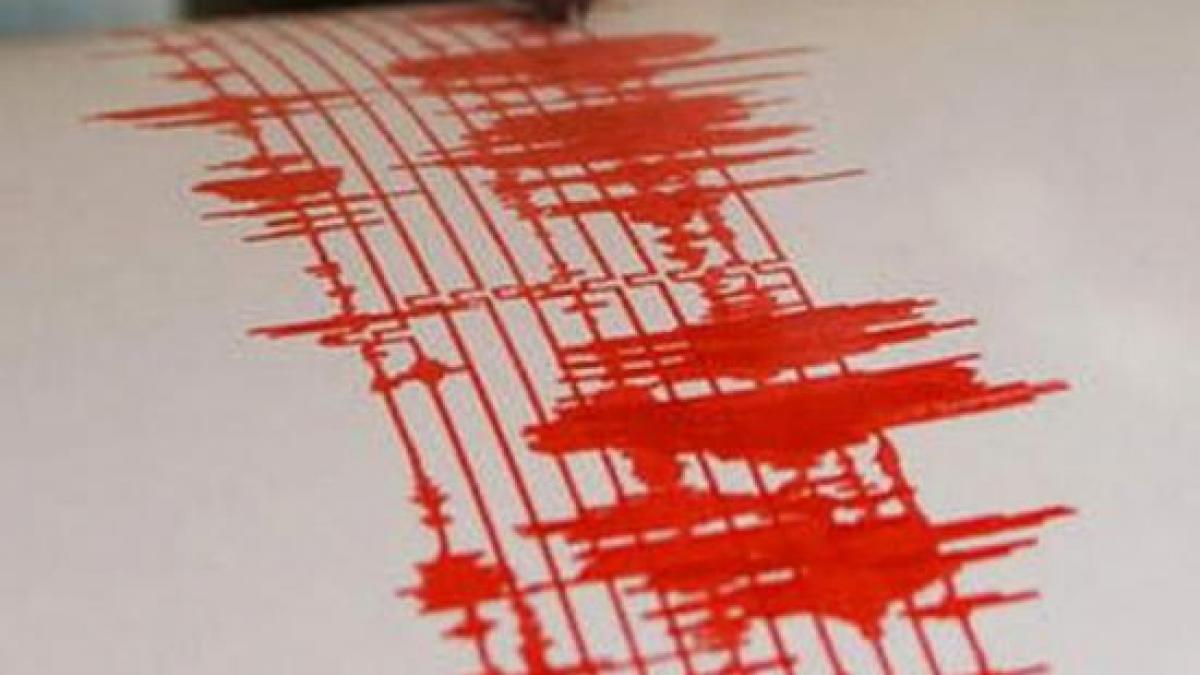 un cutremur a avut loc astazi in vrancea