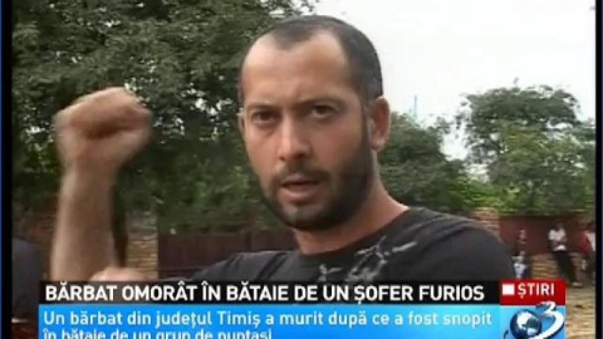 barbat omorat de un sofer furios video
