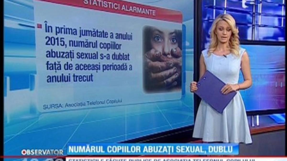 numarul copiilor abuzati sexual s a dublat fata de anul trecut