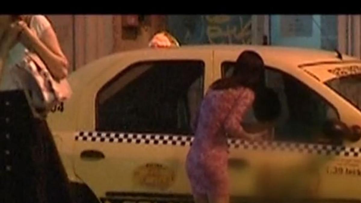 tupeu de taximetristi cursa contra sex se intampla in centrul istoric din capitala