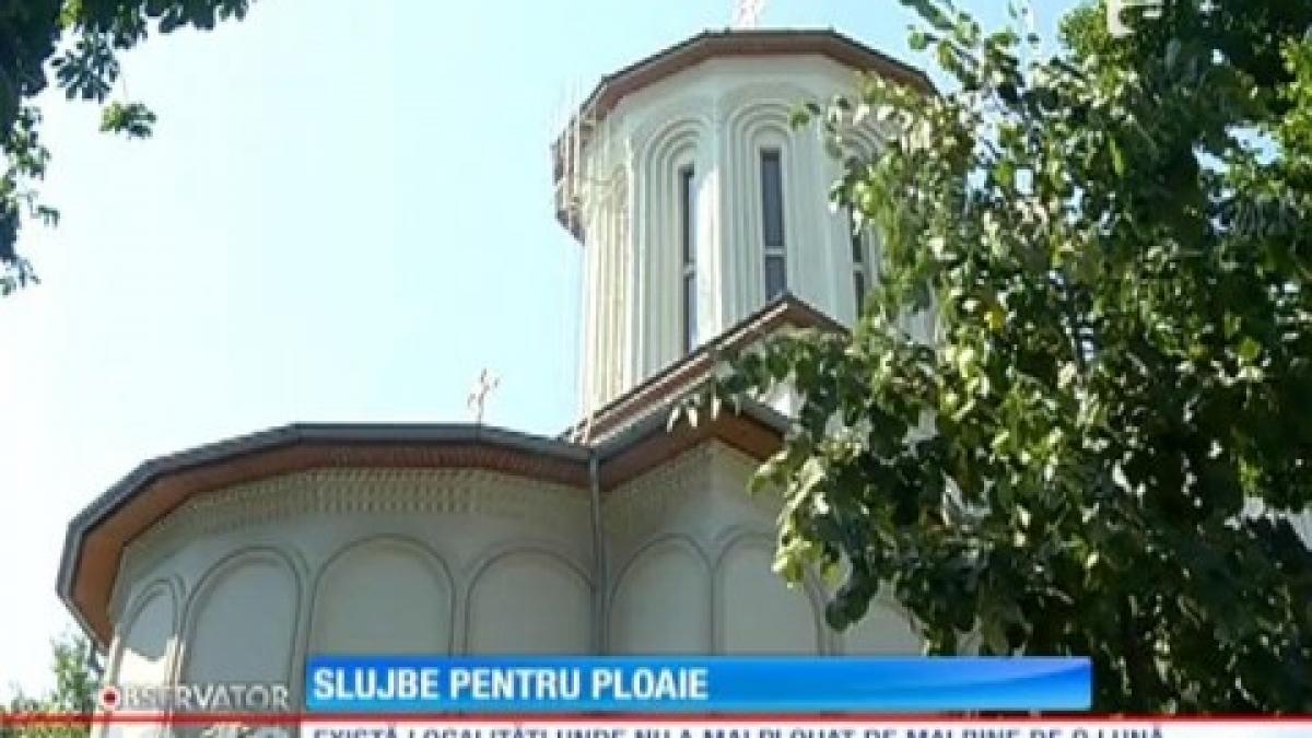 preotii fac slujbe pentru ploaie