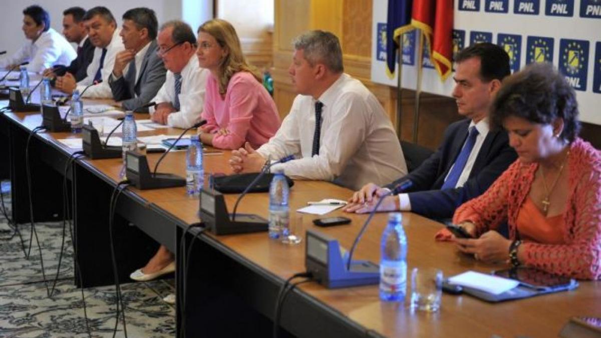 liberalii sunt in sedinta pentru a discuta strategia privind penalii din partid