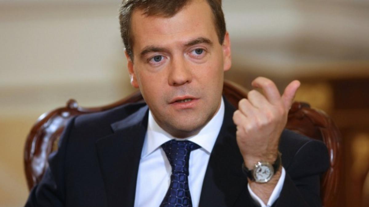 rusia a luat o decizie privind ucraina premierul rus dmitri medvedev a facut anuntul
